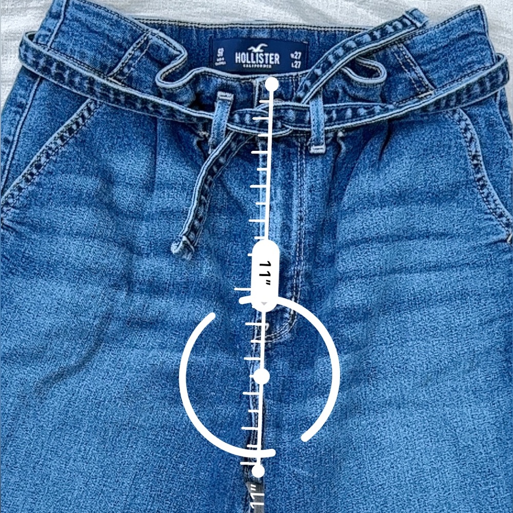 Hollister Ultra High Rise Mom Jeans Size 27 - Picture 5 of 8